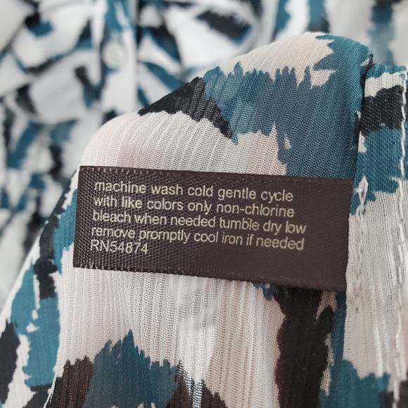 The Limited frilly button up tank, small - Picture 4 of 5